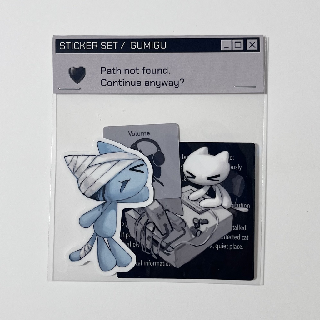 ステッカーセット / mute