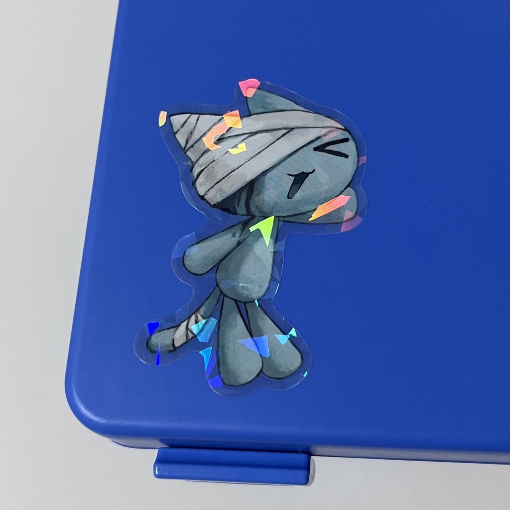 ステッカーバラ売り / ホログラムクリアステッカー(透明)