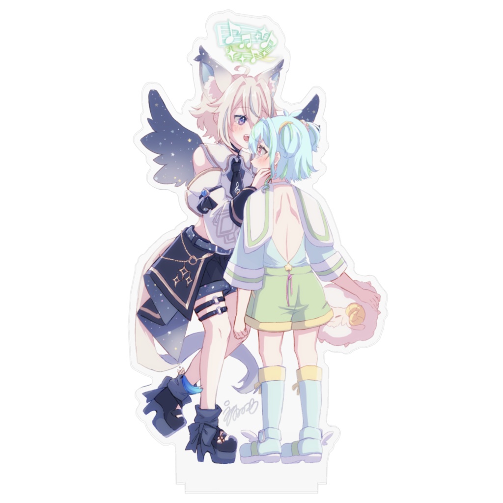 【非公式同人グッズ】セウ×セウアクリルスタンド【pixivFACTORYアイテム】