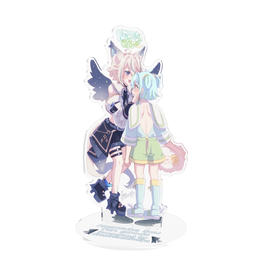 【非公式同人グッズ】セウ×セウアクリルスタンド【pixivFACTORYアイテム】