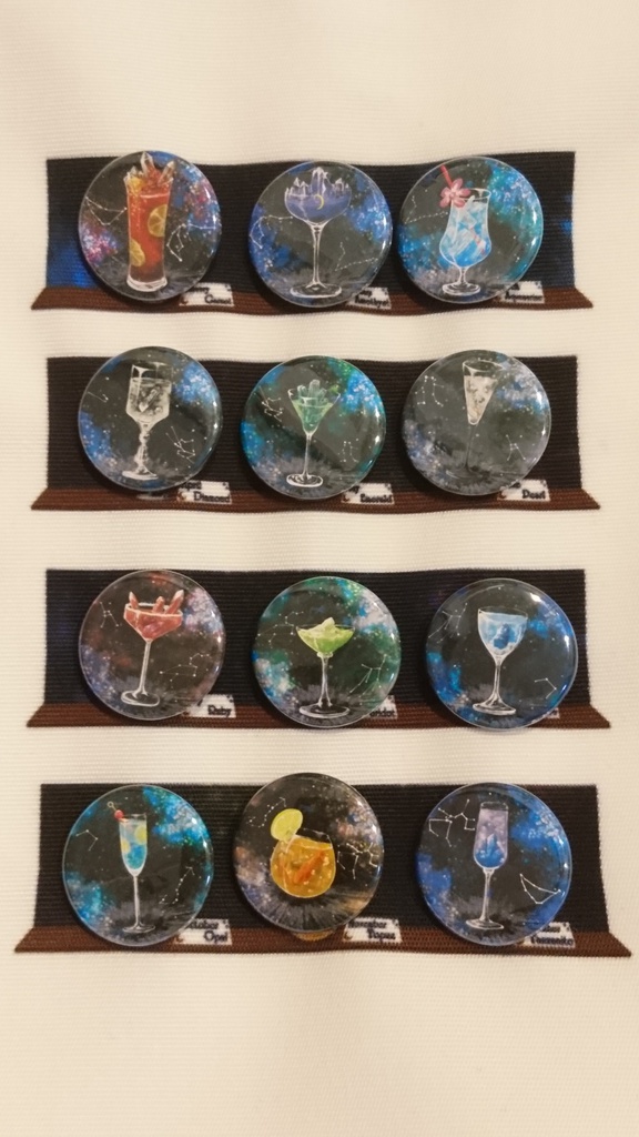 空想カクテル【缶バッジ単体】