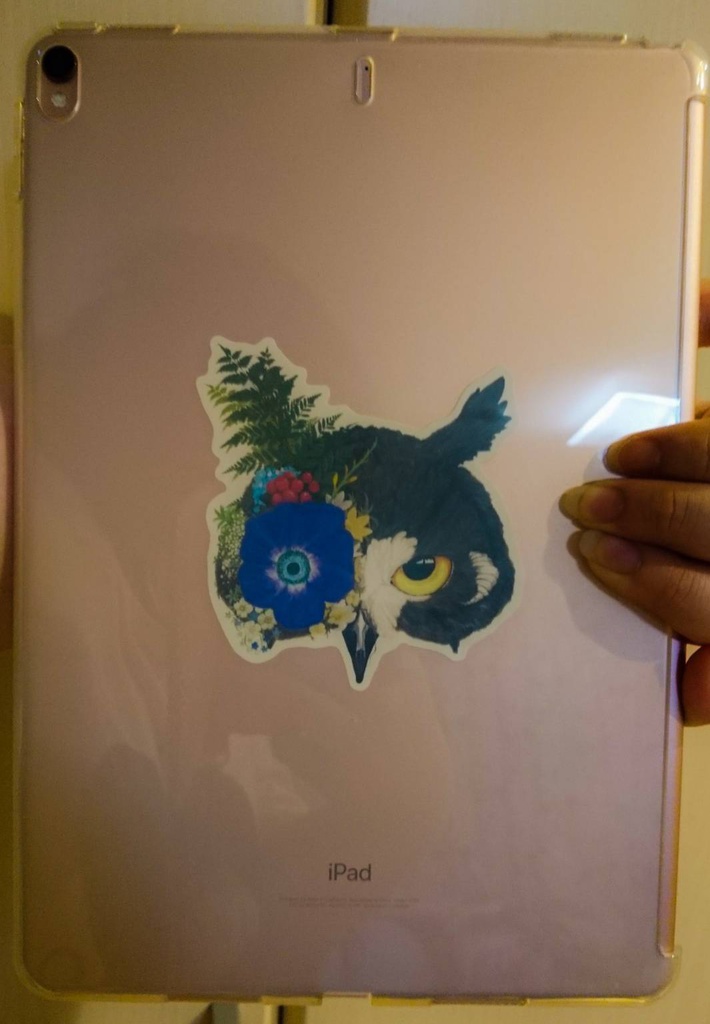 夢見るフクロウ【ステッカー】