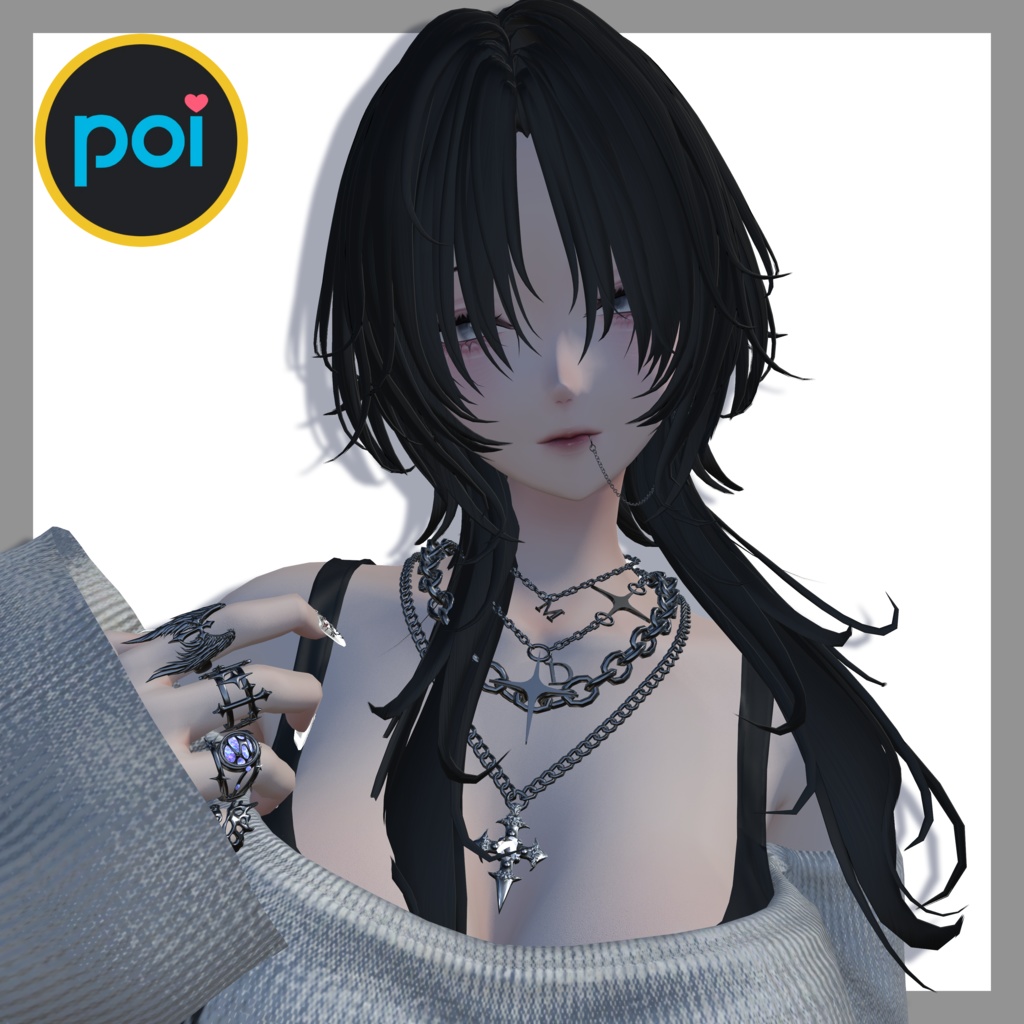 【VRChat】汎用リアルマット肌マテリアル