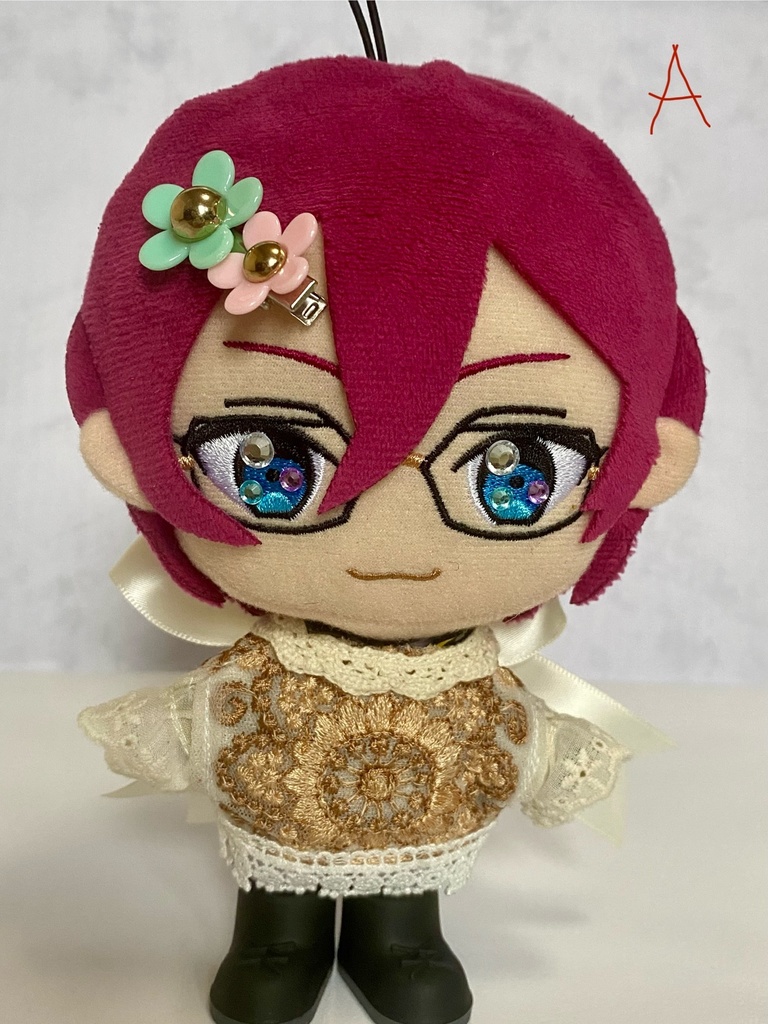 ぬい服大花リボン付き