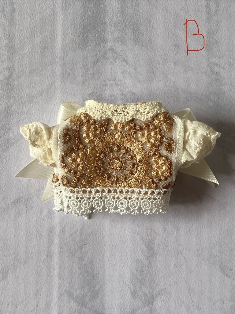 ぬい服大花リボン付き