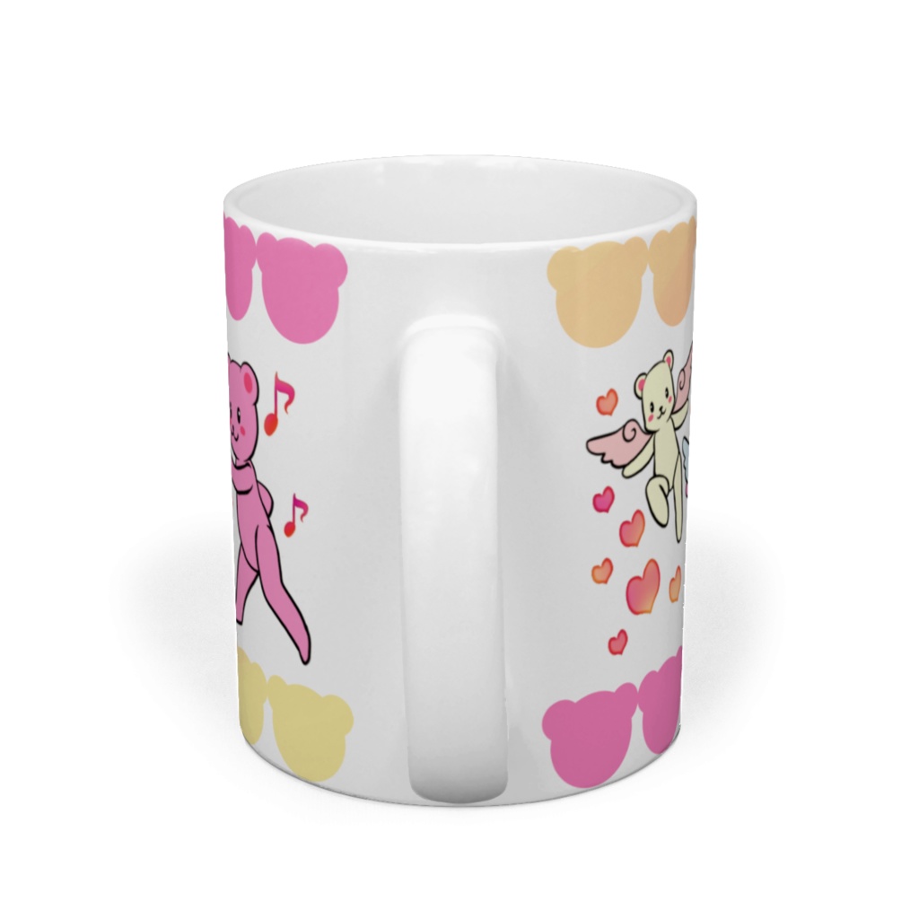 紅白くまさんマグカップ3