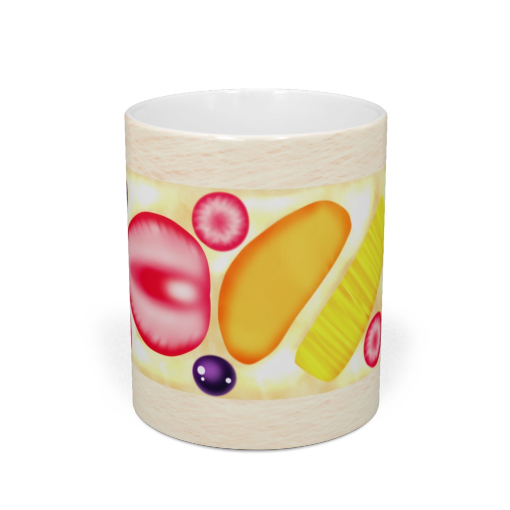 スイーツイメージマグカップ(フルーツサンド)