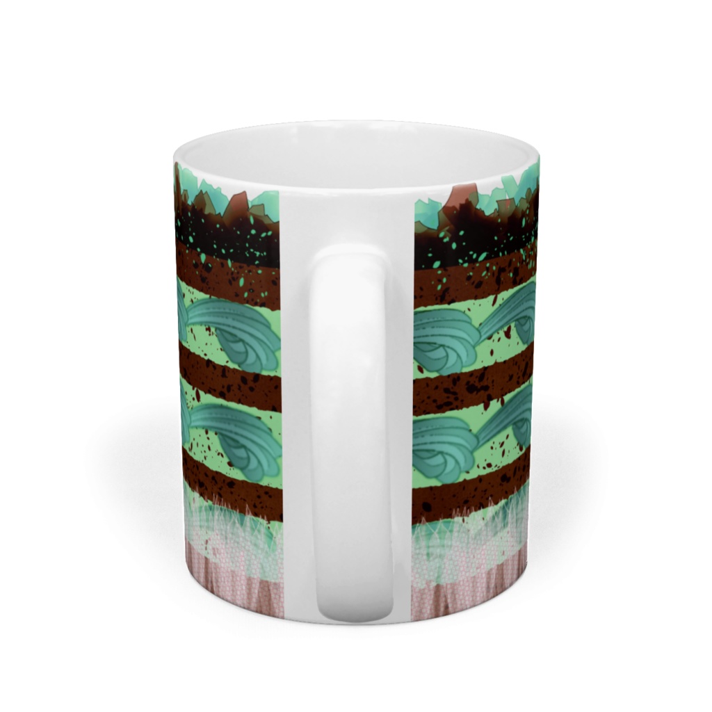 スイーツイメージマグカップ(チョコミントケーキ)