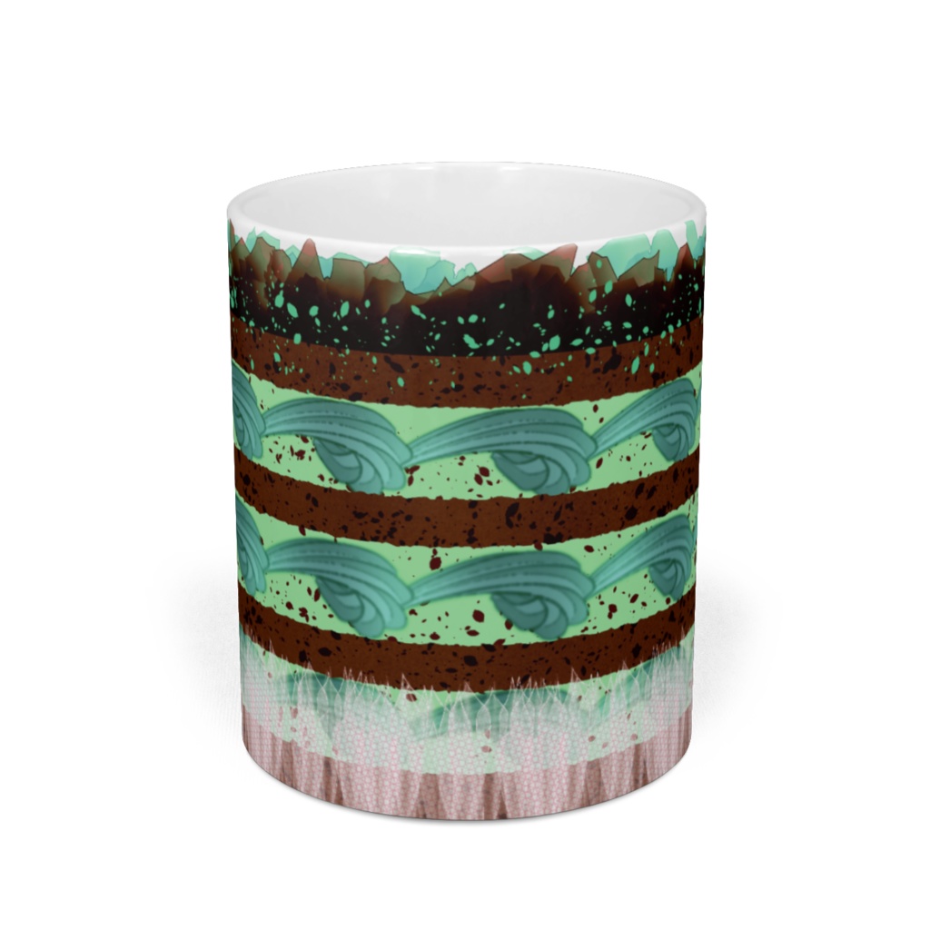 スイーツイメージマグカップ(チョコミントケーキ)