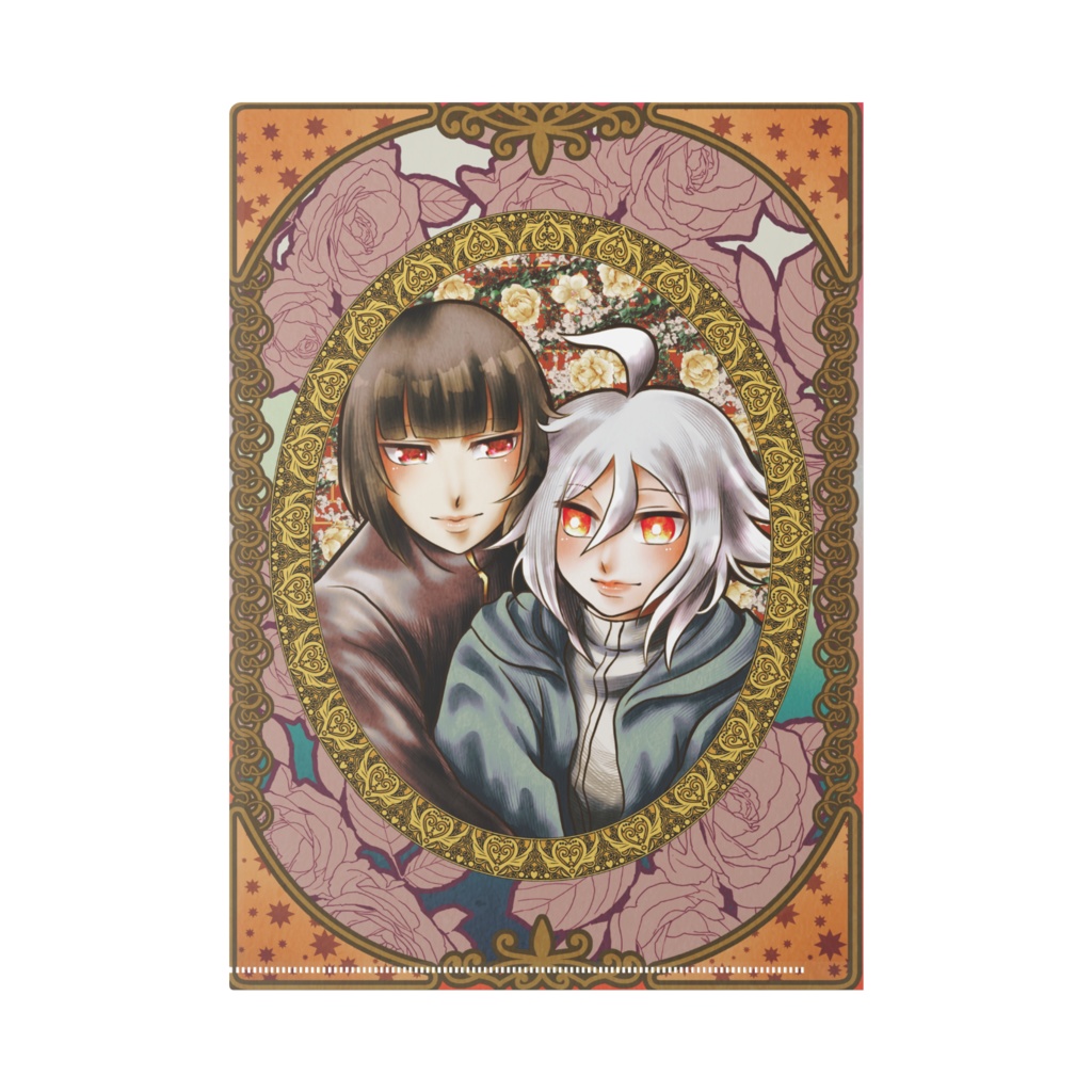 クリアファイル(龍と少女と)