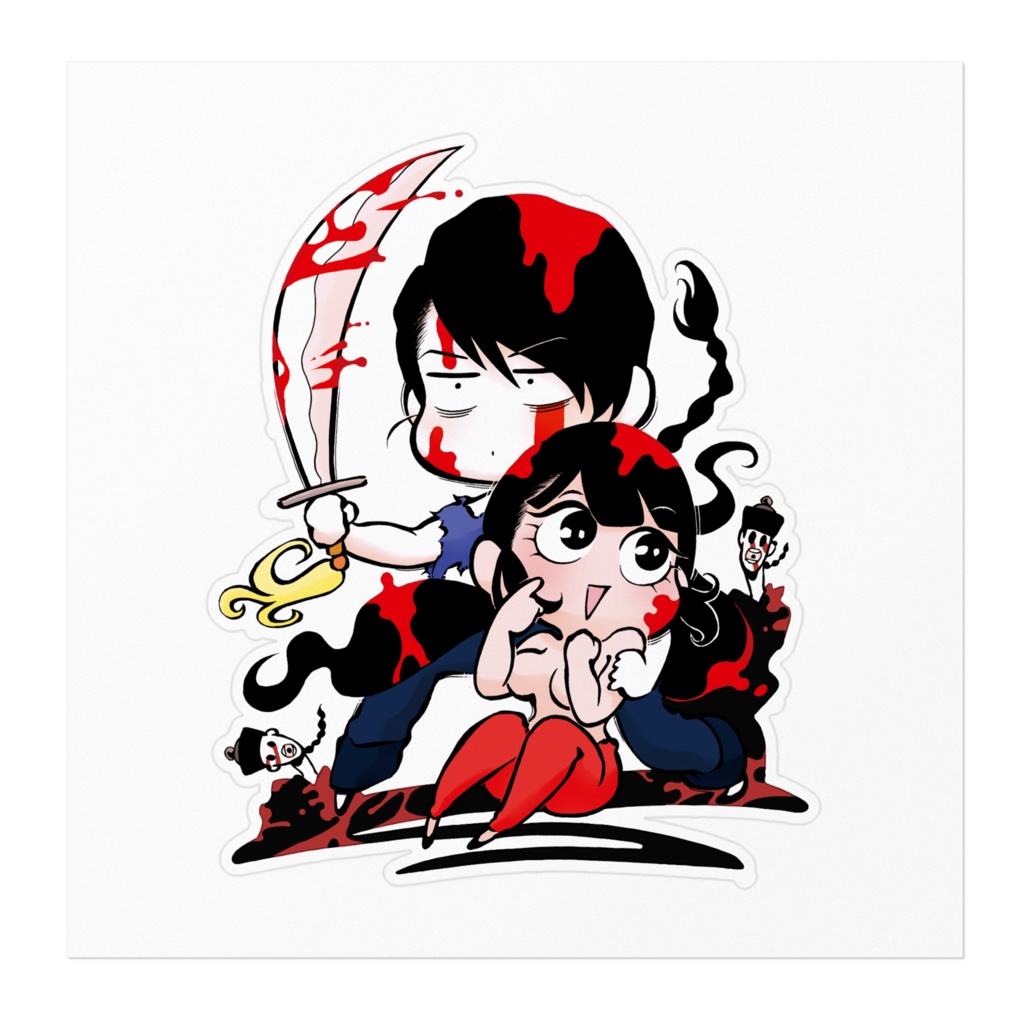 【守るキョンシー】ステッカー