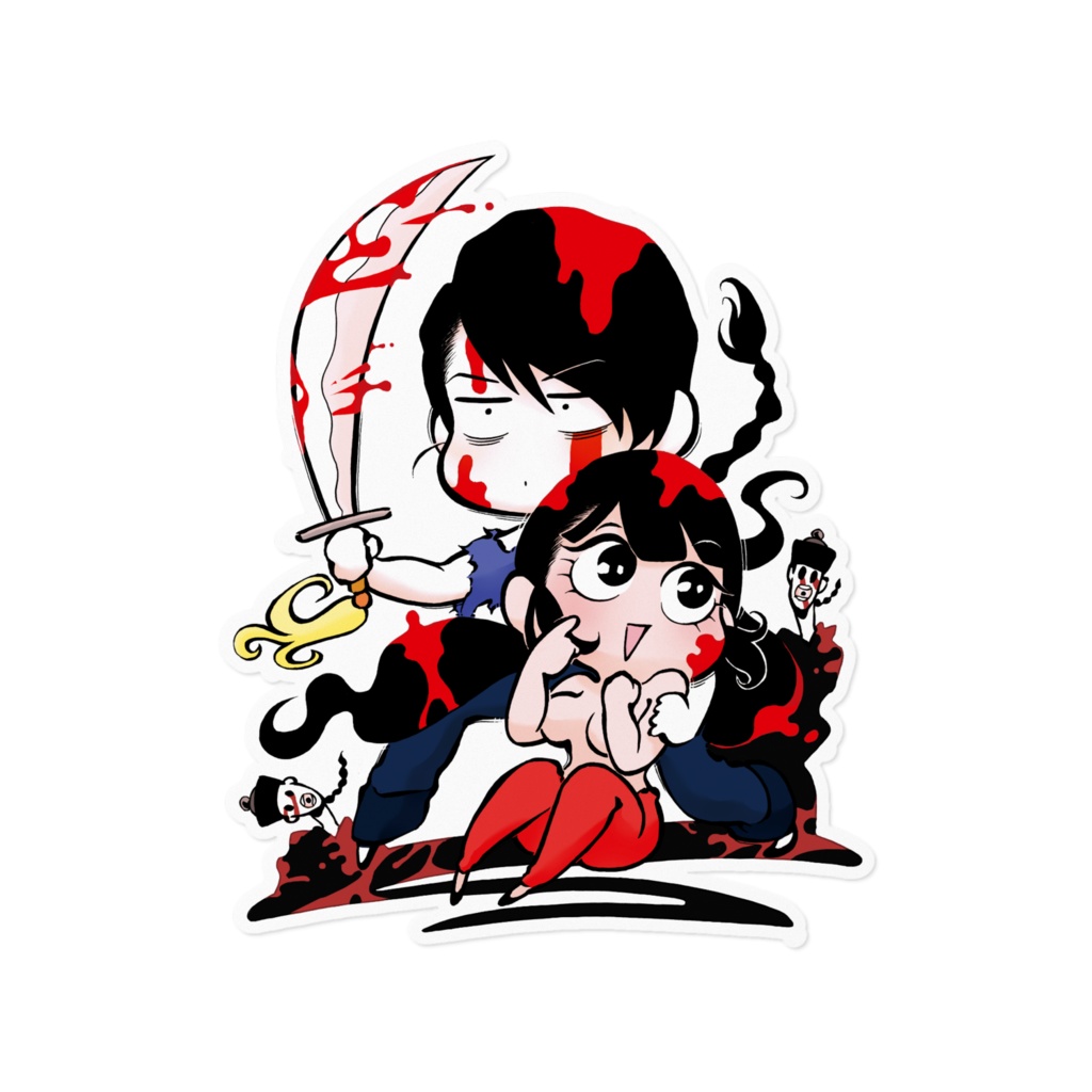 【守るキョンシー】ステッカー