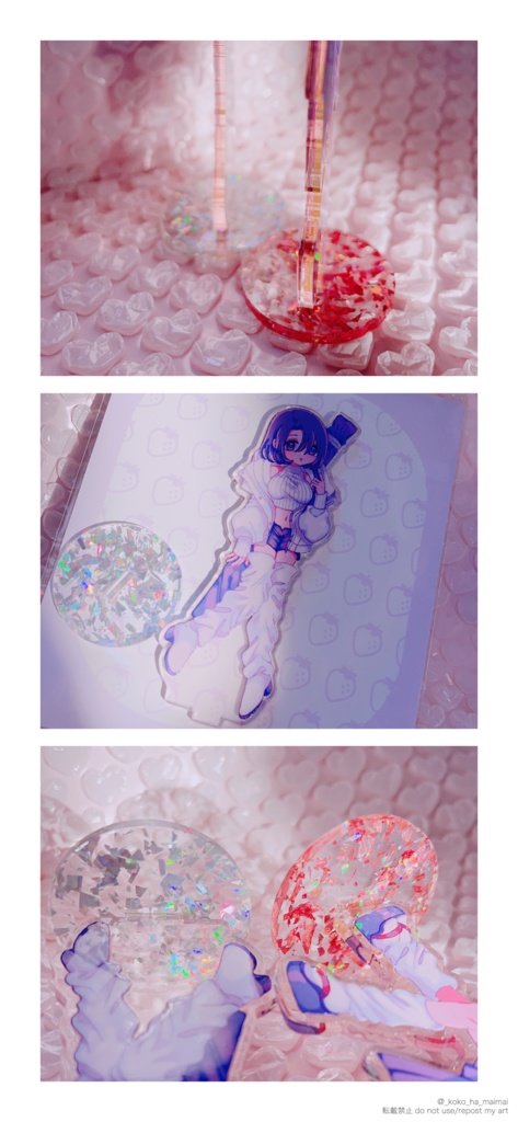 乙直女体化アクリルスタンド(SALE中)