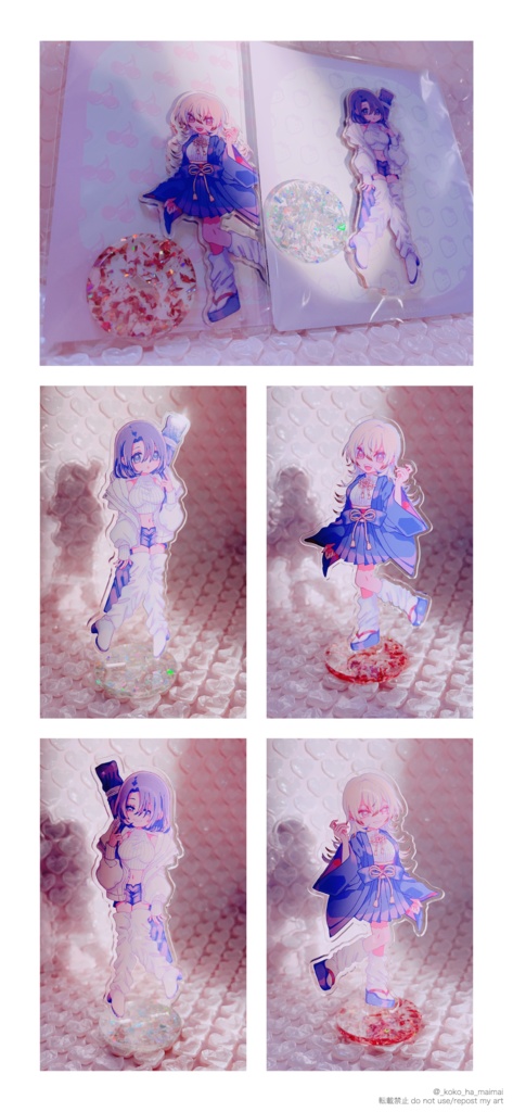 乙直女体化アクリルスタンド(SALE中)