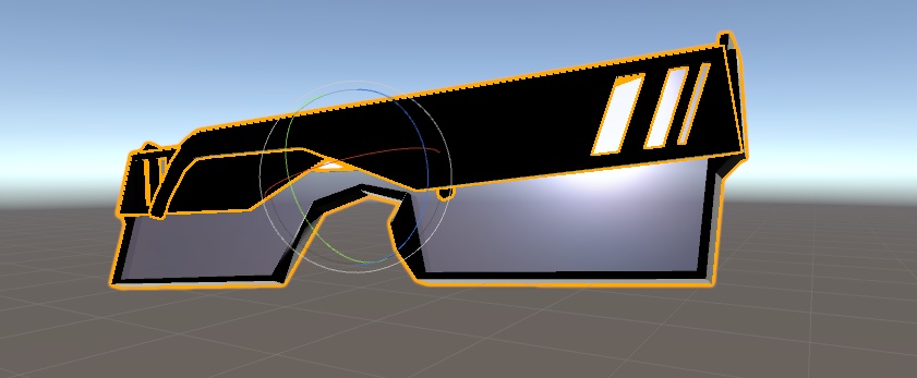 【VRChat用】シンプルサングラス