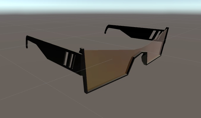 【VRChat用】シンプルサングラス