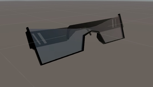 【VRChat用】シンプルサングラス