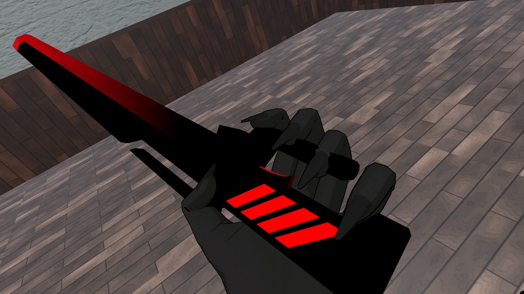 【VRChat用】影刀【虚紅牙】