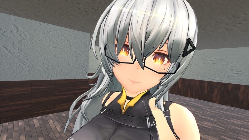 【VRChat用】六角アンダー眼鏡