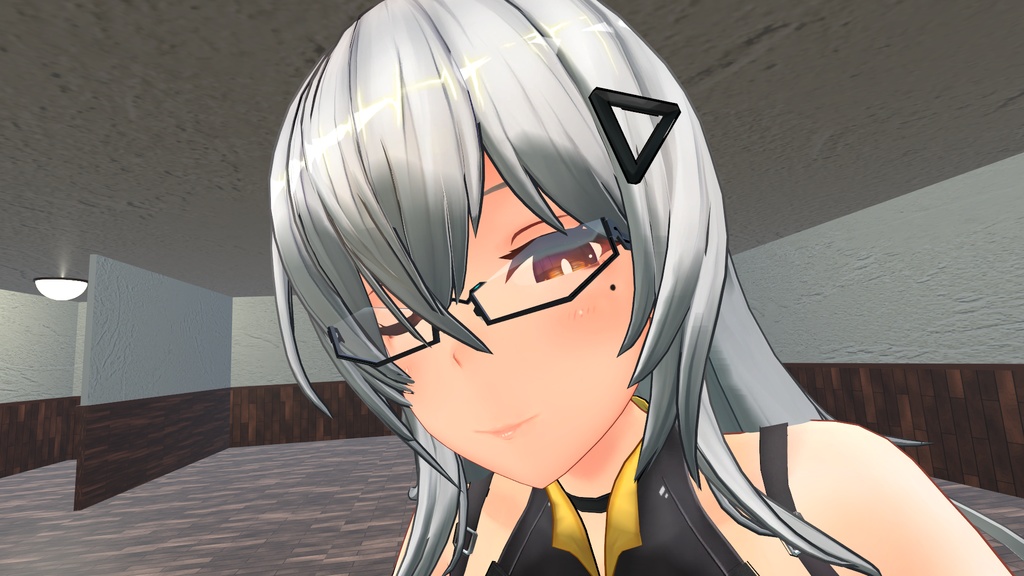 【VRChat用】サイバーヘキサグラス
