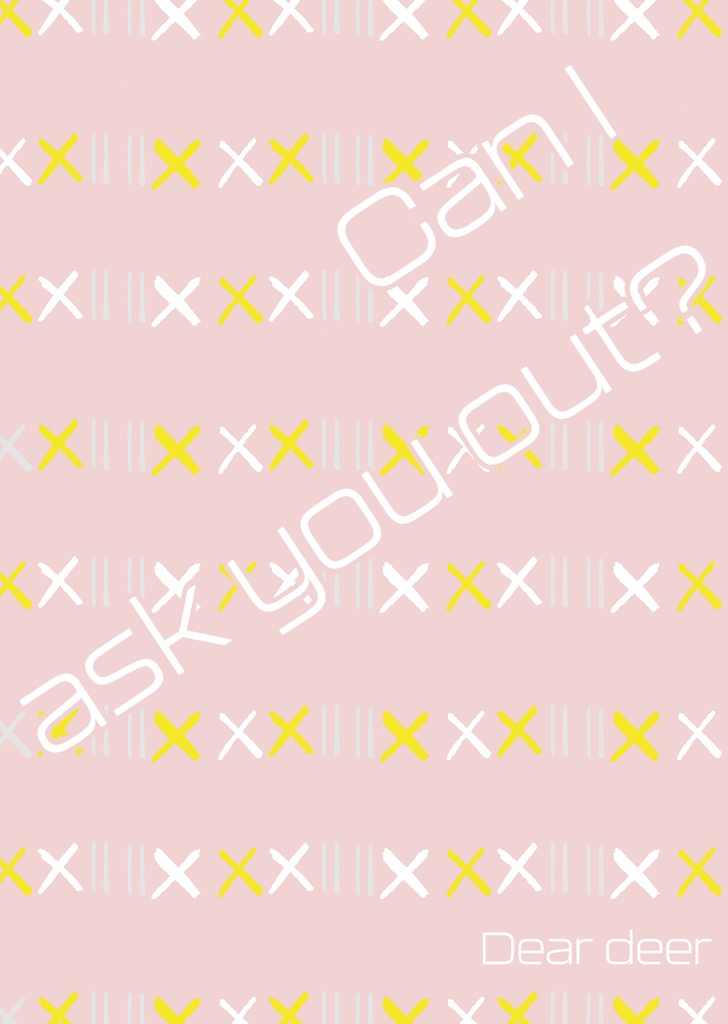 【完売】Can I ask you out?（スミイサ）