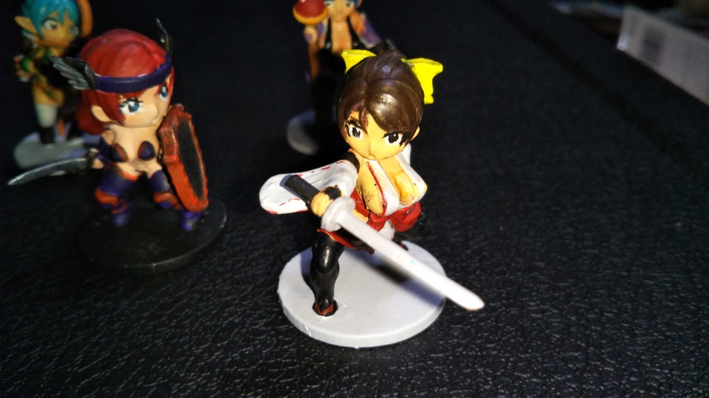 TRPGやボードゲーム用フィギュア(UVレジン)