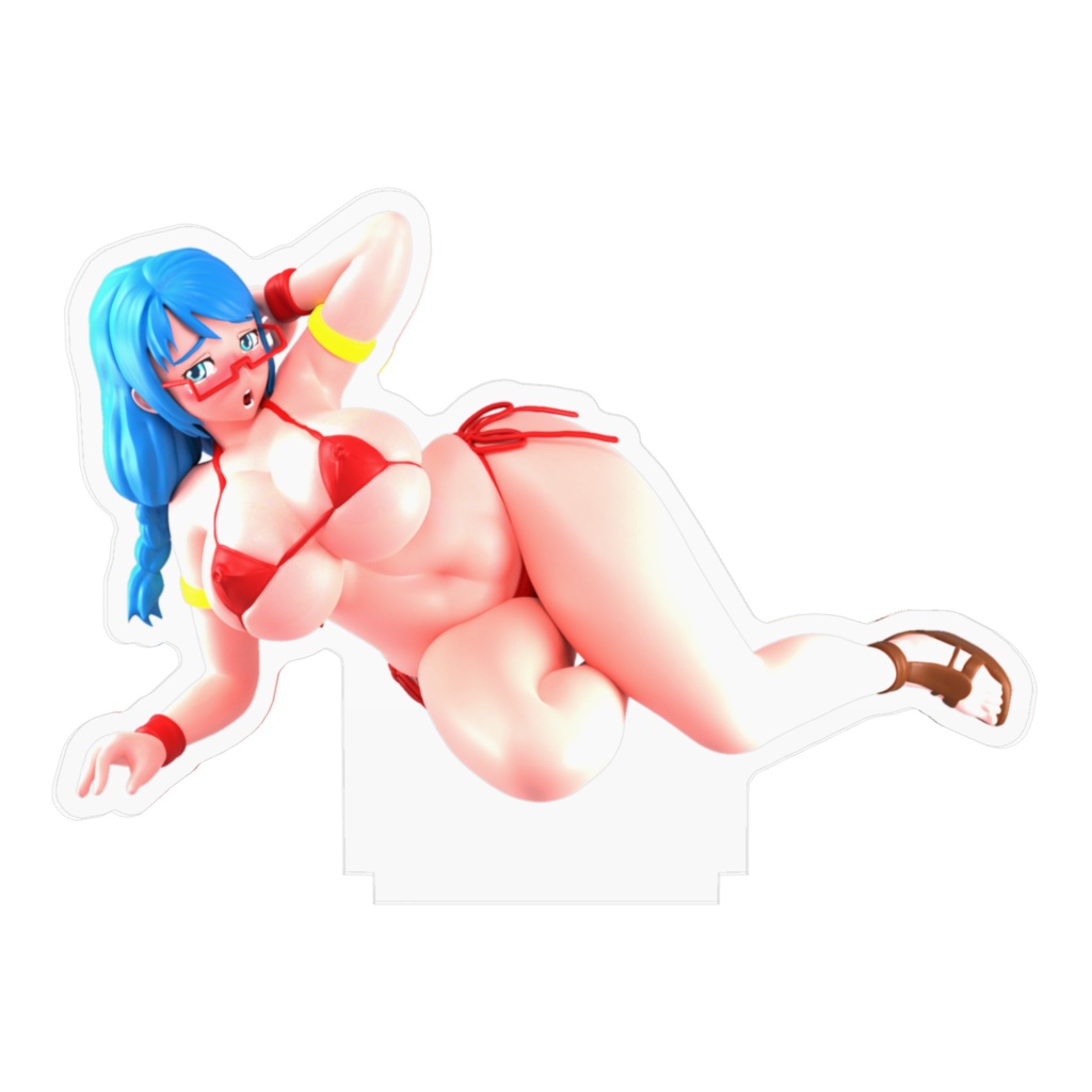 うちの子アクリルスタンド(横たわり)