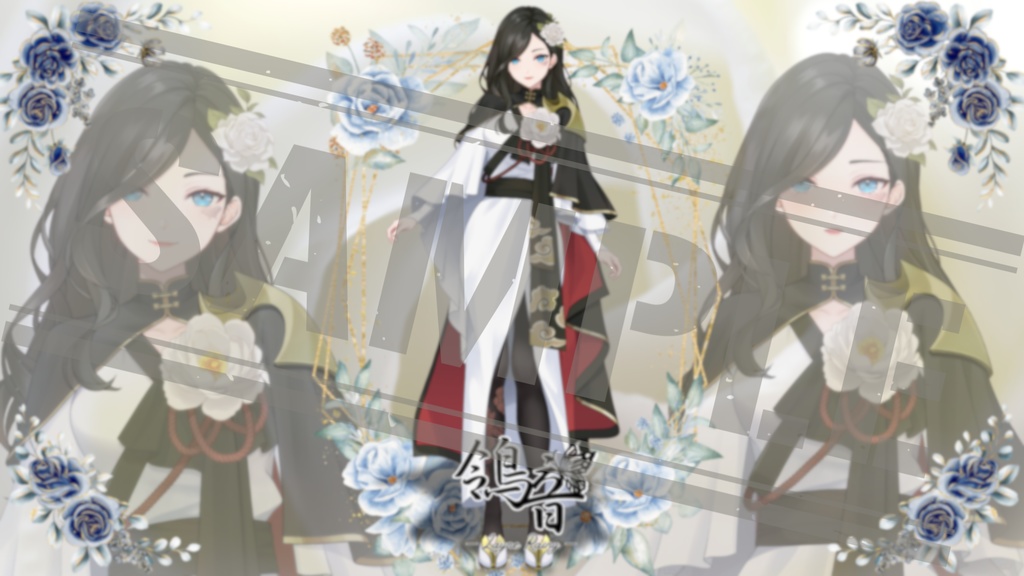 【無料配布】鴒音(レイン)ハーフアニバーサリー記念壁紙4種(PC用2種/スマホ用2種)