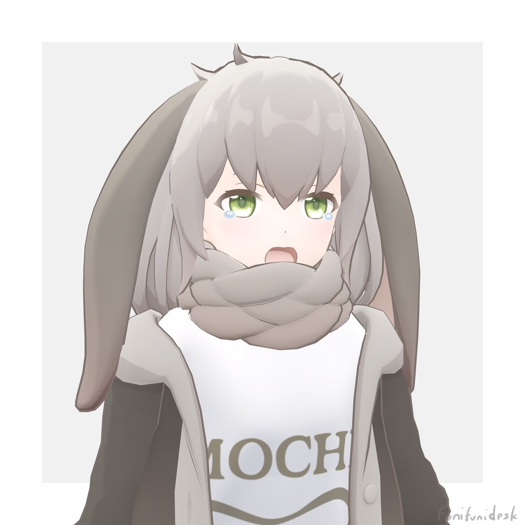 まぐれ【オリジナル3Dモデル】