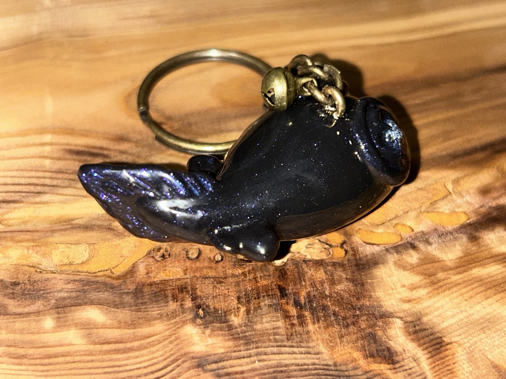 スペースおたまたまじゃくし あんよ付き キーホルダー