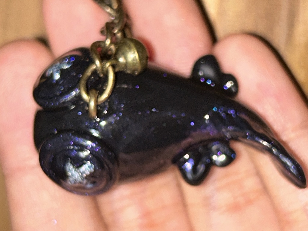 スペースおたまたまじゃくし あんよ付き キーホルダー