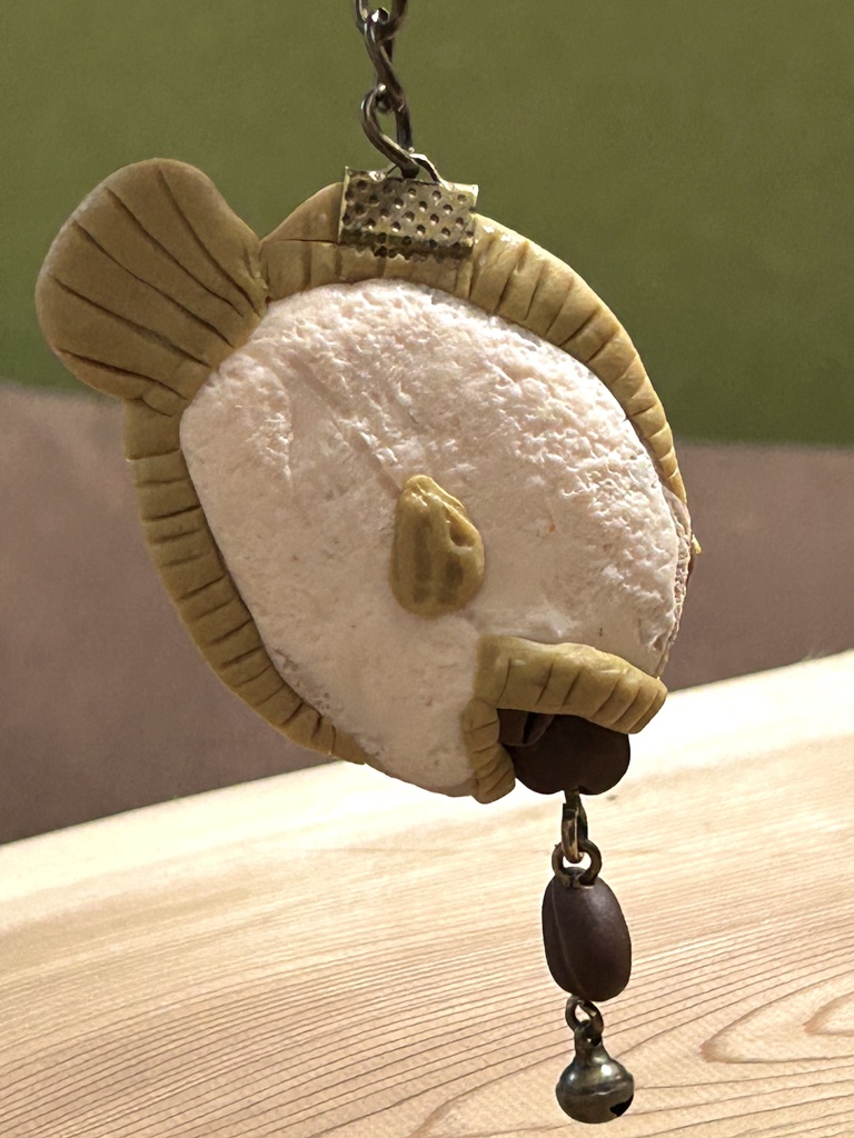 ぶちまけ珈琲まめぶくろ おさかな …?キーホルダー