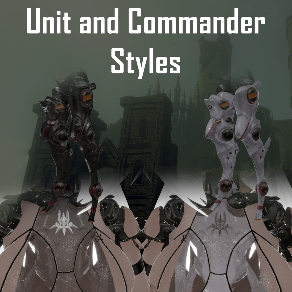 YoRHa Style Runa/Luna Material & Texture Set