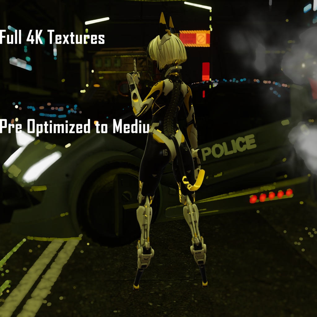 Tokyo Metro Police Cyant Texture Set