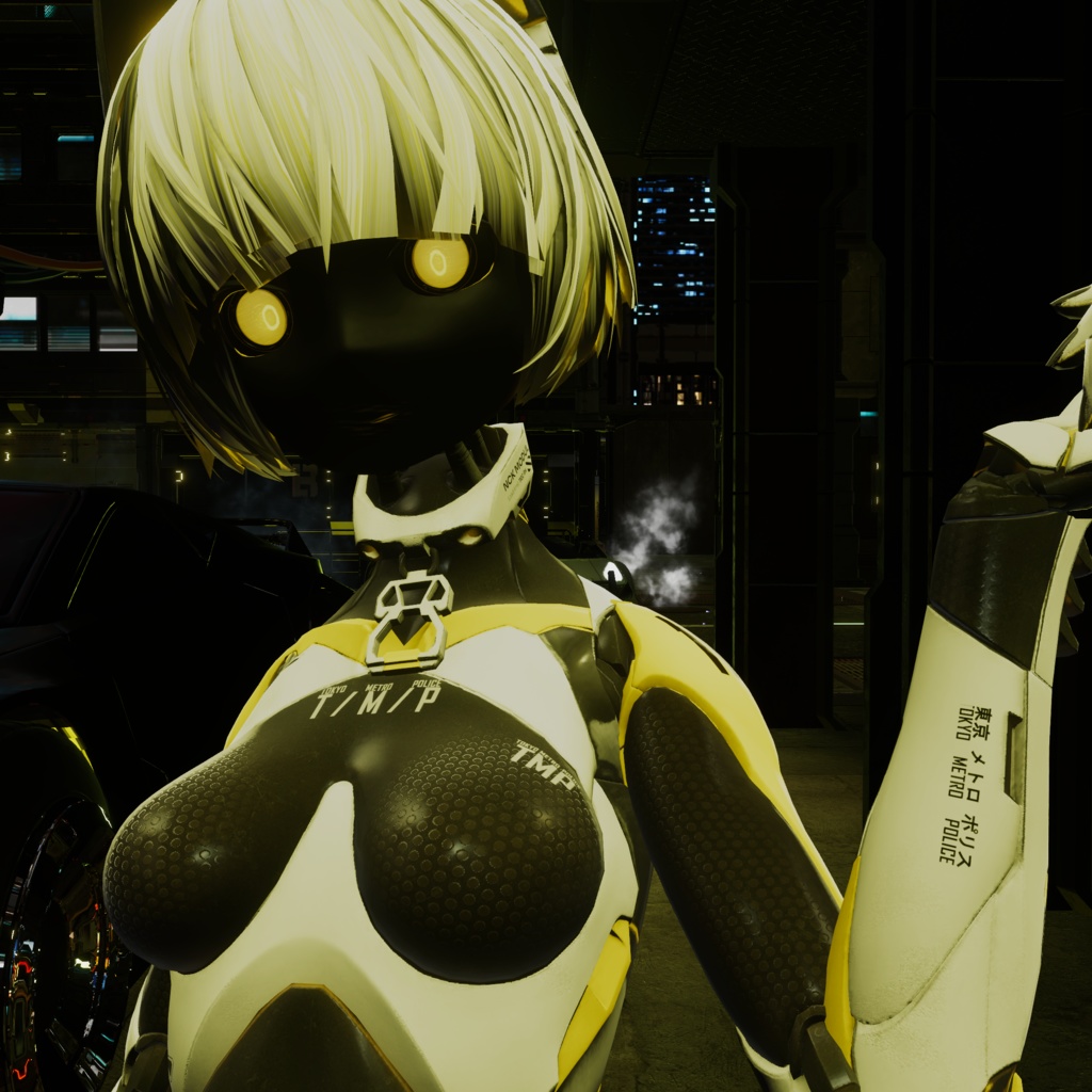 Tokyo Metro Police Cyant Texture Set