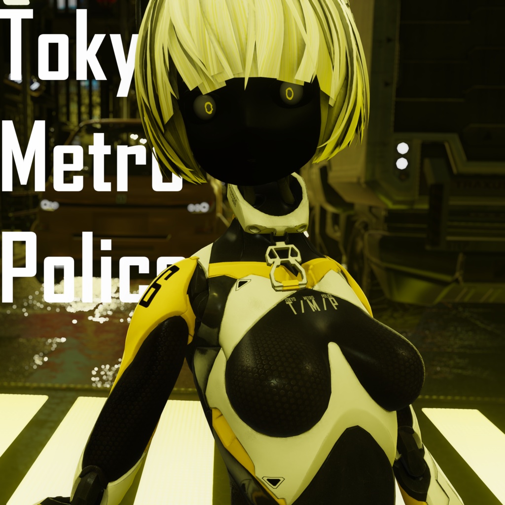Tokyo Metro Police Cyant Texture Set