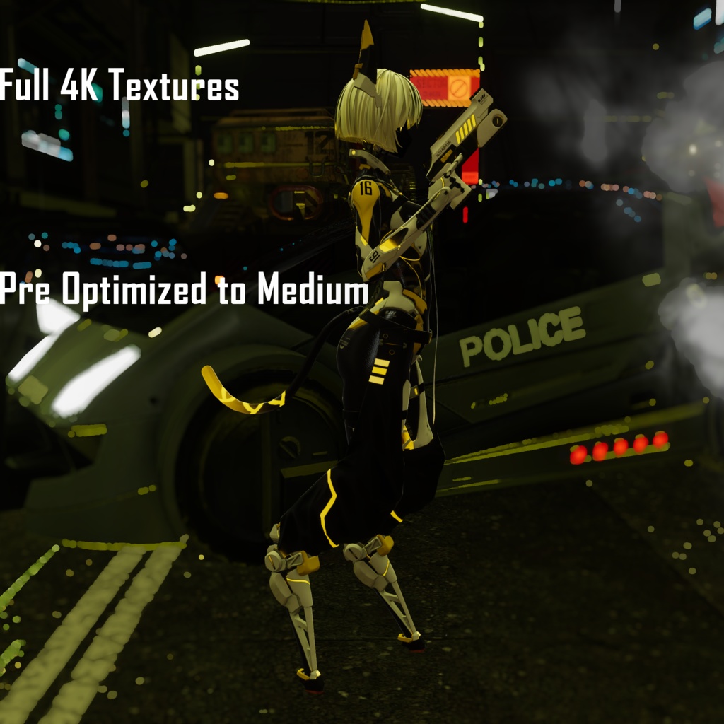 Tokyo Metro Police Cyant Texture Set