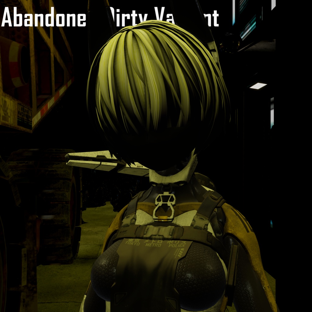 Tokyo Metro Police Cyant Texture Set