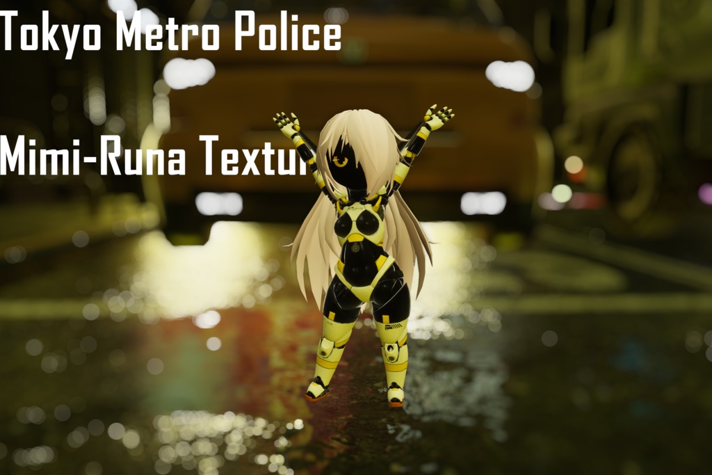 Tokyo Metro Police Mimi Runa Textures