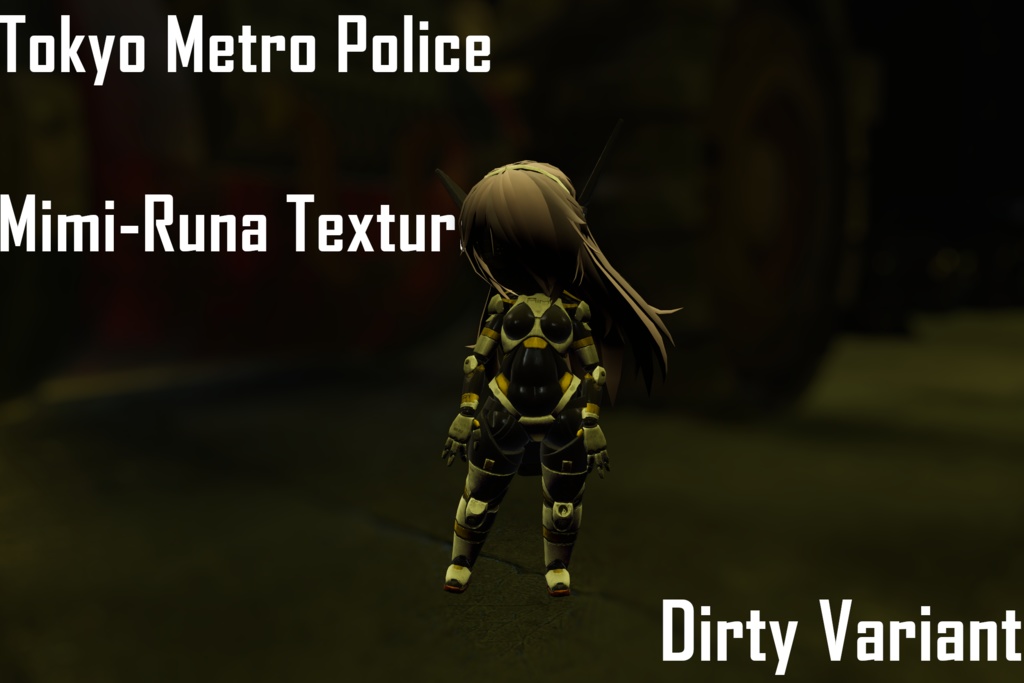 Tokyo Metro Police Mimi Runa Textures