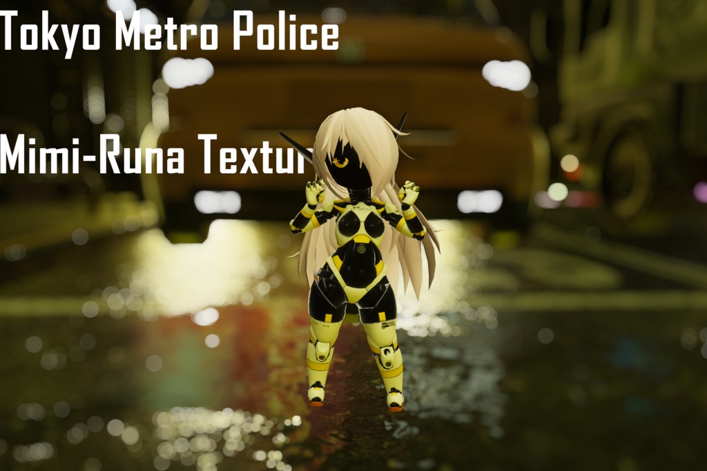 Tokyo Metro Police Mimi Runa Textures