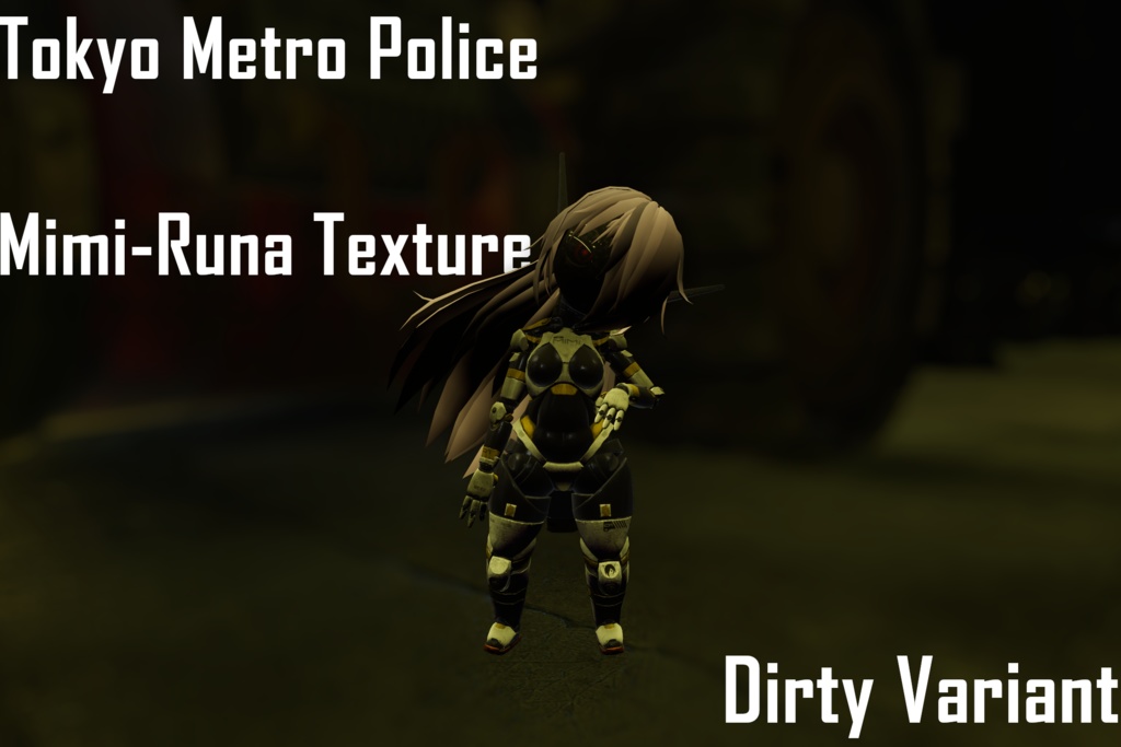 Tokyo Metro Police Mimi Runa Textures