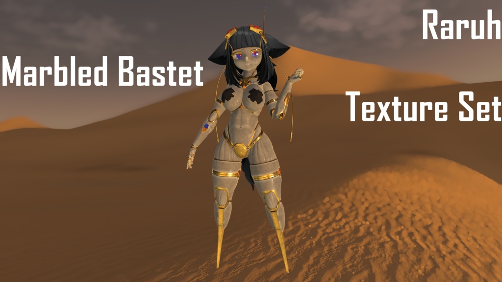 Marbled Bastet - Raruh Texture set
