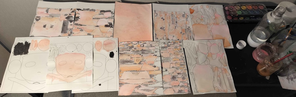 Watercolour - Raruh Texture set