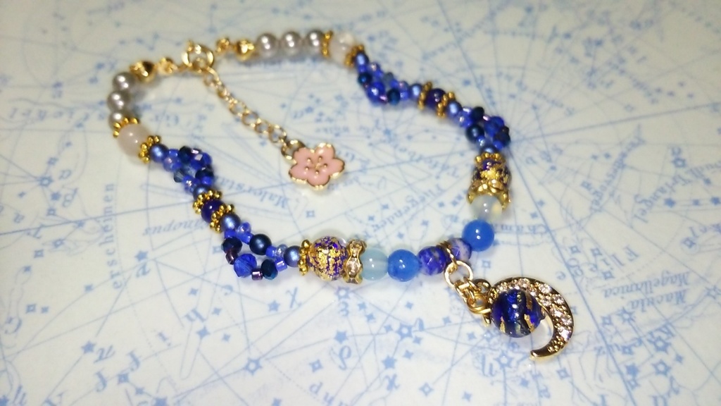 三日月宗近イメージブレスレット