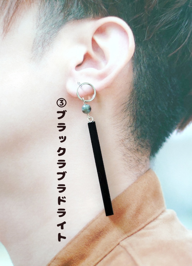 鶴蝶 モチーフ ピアス