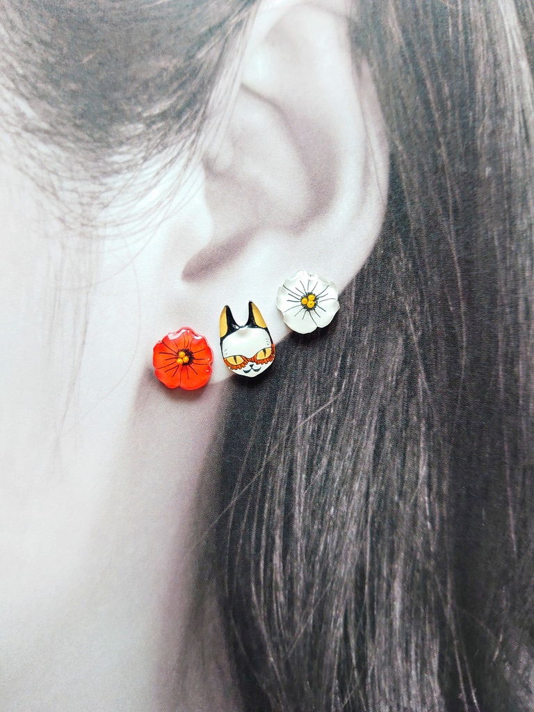 鶴見中尉 モチーフピアス