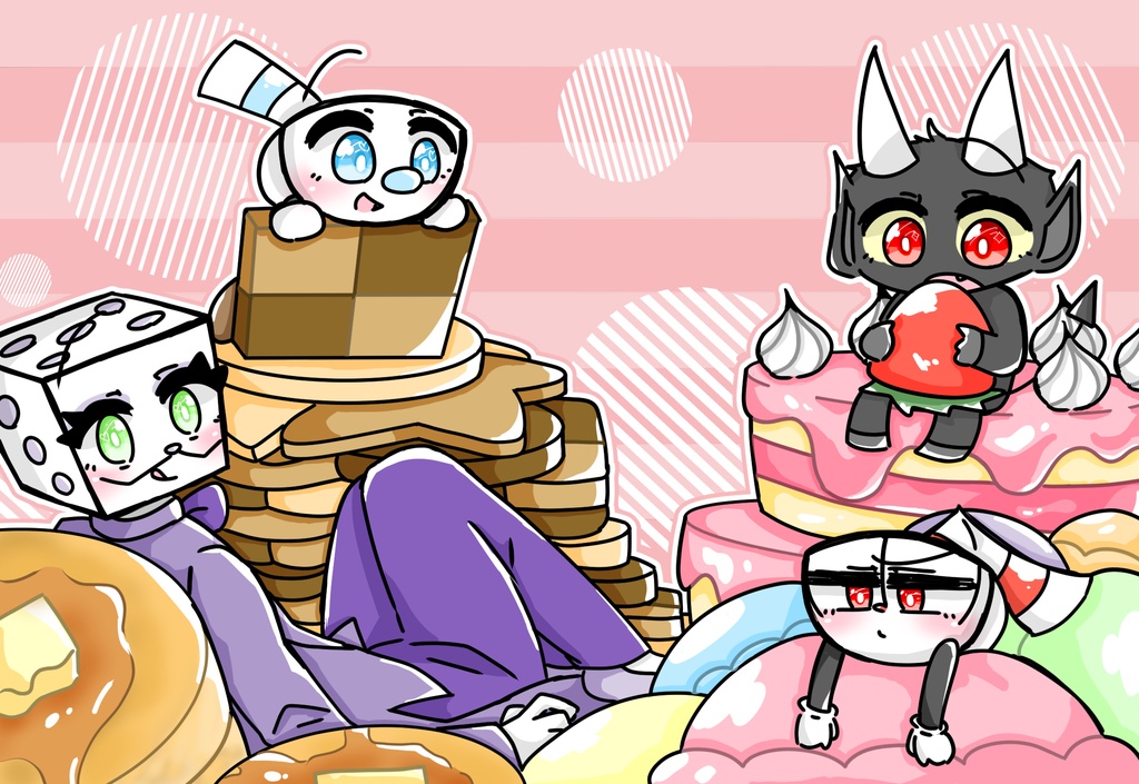 Cuphead ポストカード