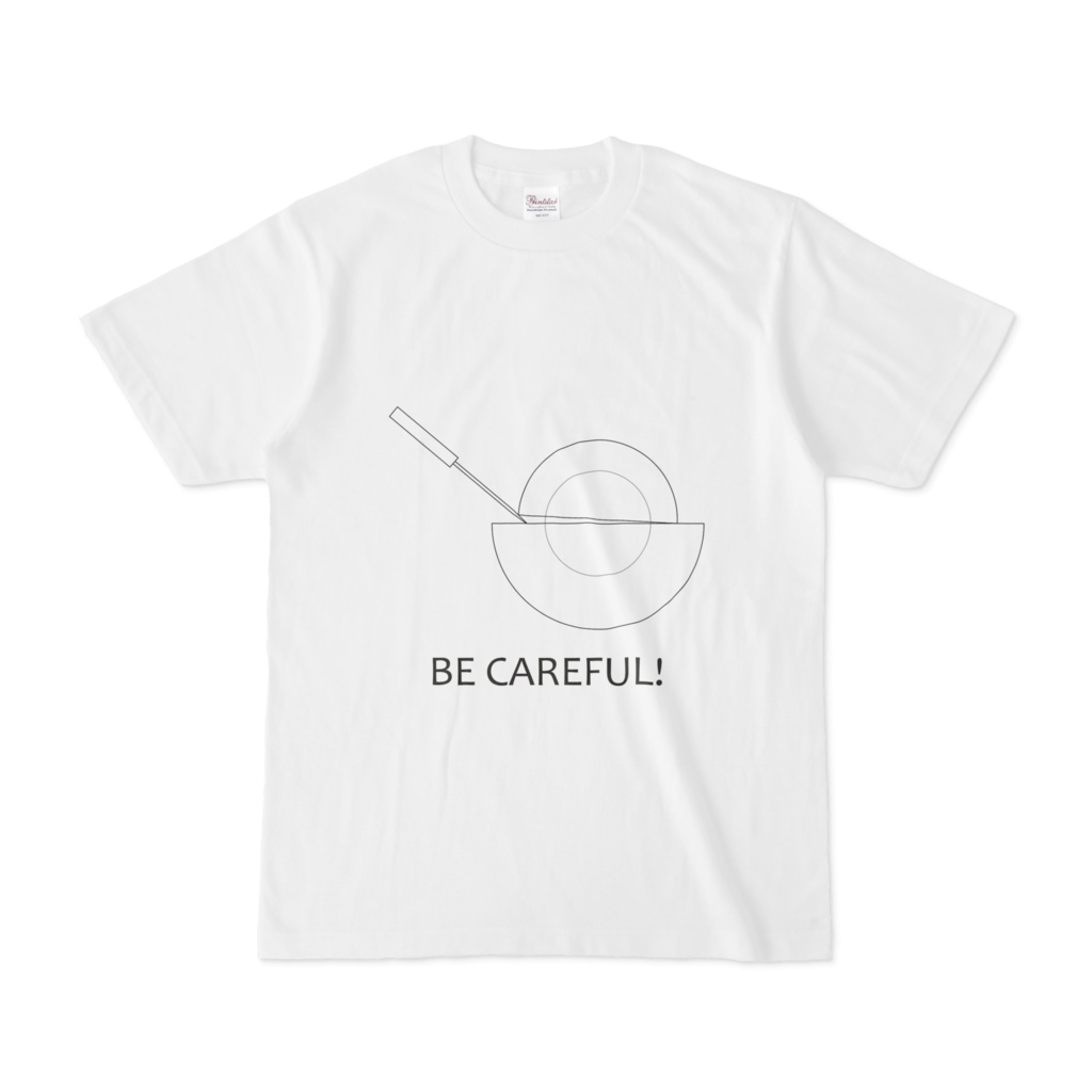 デーモンコア Demon Core "Be careful!" Tシャツ