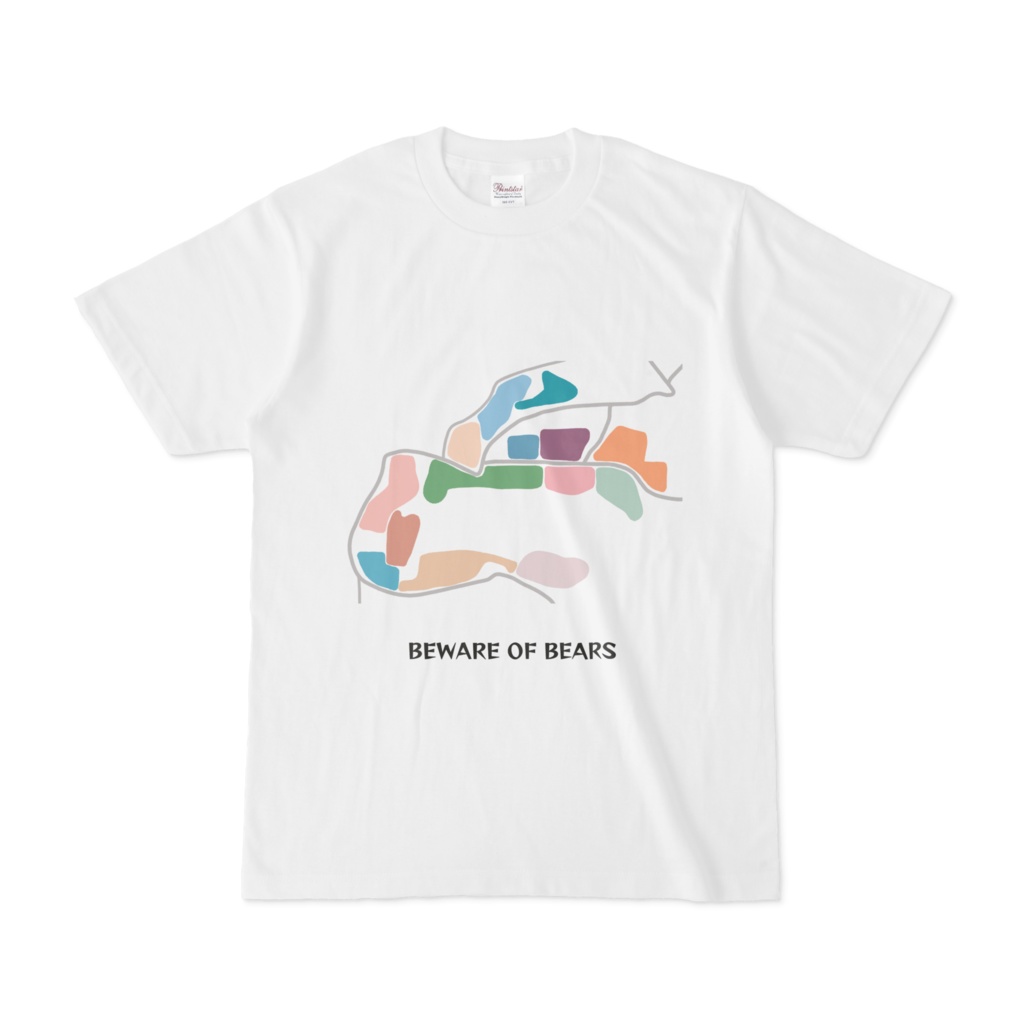 青葉山キャンパスマップTシャツ
